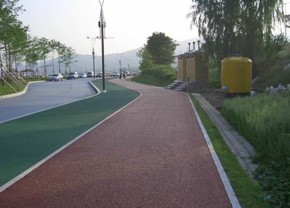 铺装园区柏油沥青路面